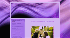 Desktop Screenshot of amarresdeamoryvidencia.com